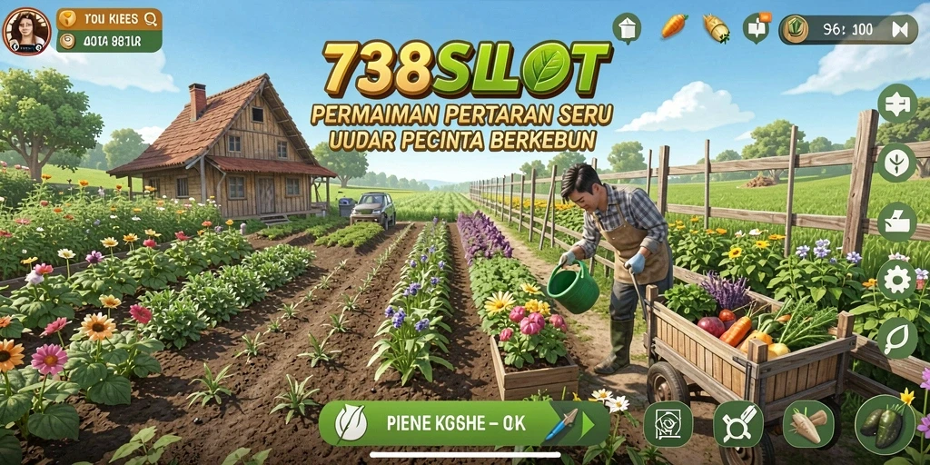 Tangkapan layar utama 738SLOT menampilkan ladang yang hijau dan subur.