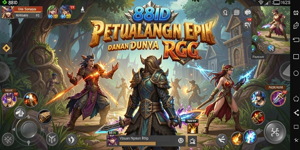Gameplay seru dengan grafik memukau di 88ID.