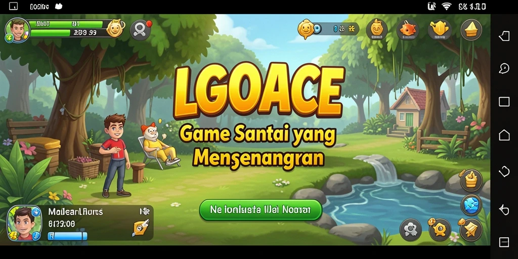 Tampilan gameplay LGOACE yang mengasyikkan dan penuh warna.