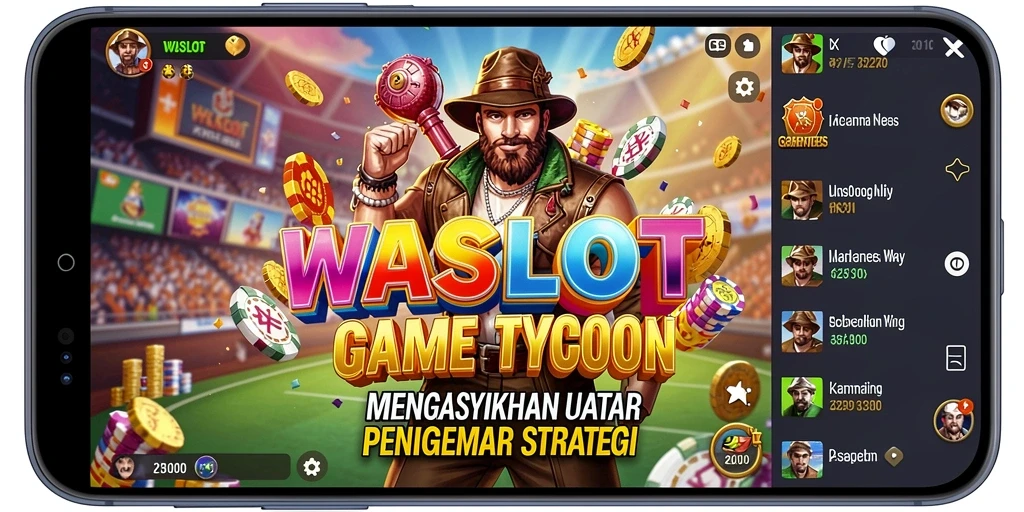 Tampilan gameplay WASLOT yang seru dan menantang